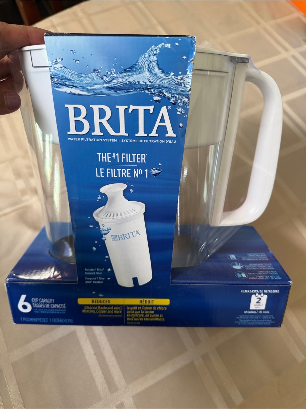 BRITA Water Filter Pitcher